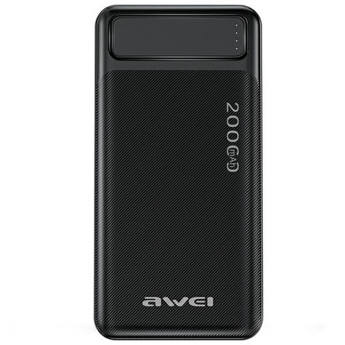 AWEI Power Bank Powerbank 20000mAh P6K 2xUSB-A