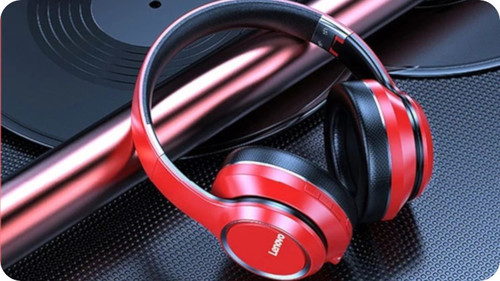 Lenovo Bluetooth Headset HD200, red