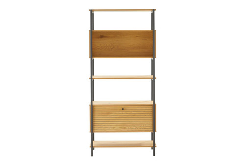 Shelving Unit Lattes, oak-look
