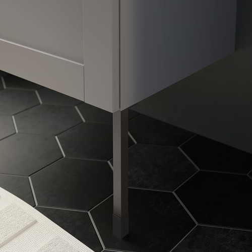 ENHET Legs f cabinet, anthracite, 23.5 cm