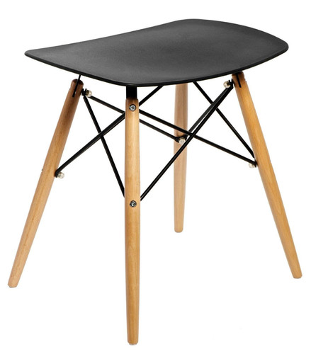 Stool Pixel Simplet, black