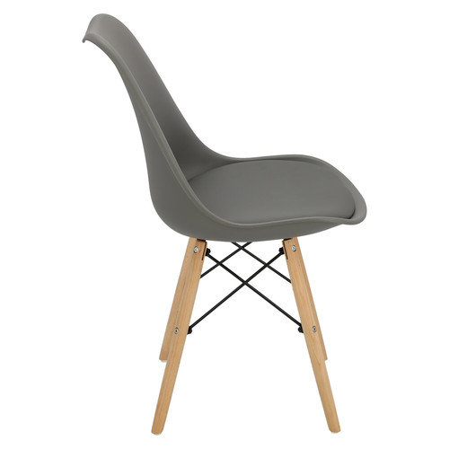 Dining Chair Norden DSW PP, dark grey