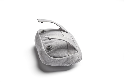BABYBJORN Pocket Pouch for Baby Carrier, Woven Mélange, Light Grey