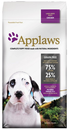 Applaws Dog Food Puppy Large Breed Chicken 7.5kg