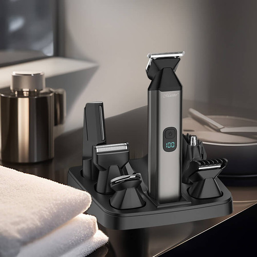 Feel Maestro 6-in-1 USB Rechargeable Hair & Body Grooming Set MR-661
