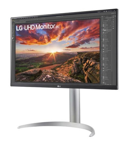 LG 27" Monitor UHD IPS USB-C Vesa DisplayHDR 400 with Speakers 27UP850-W