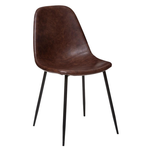 Designer Chair Vladi, brown