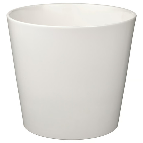 SOJABÖNA Plant pot, white, 32 cm