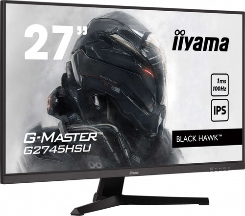 IIYAMA 27" Monitor G2745HSU-B2 IPS FHD 100Hz 1ms 2xUSB300cd