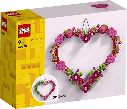 LEGO Heart Ornament 9+