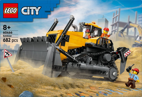LEGO City Yellow Bulldozer 60466 8+