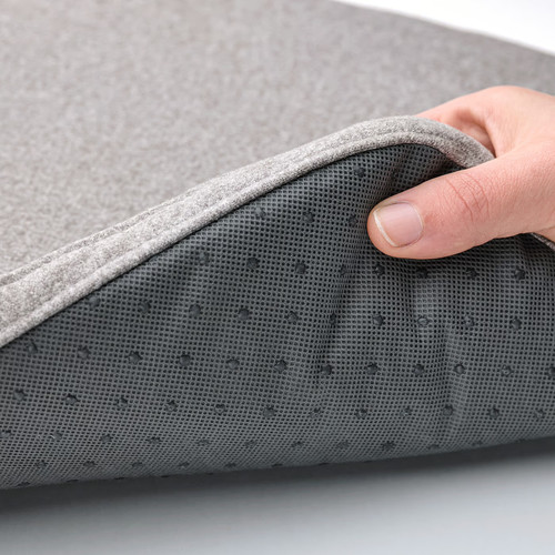ÄLVGRÄSMAL Chair pad, grey
