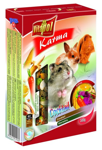 Vitapol Exotic Cocktail Supplementary Food for Rodents & Rabbits 500g