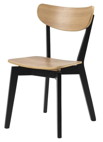 Dining Chair Roxby, natural/black