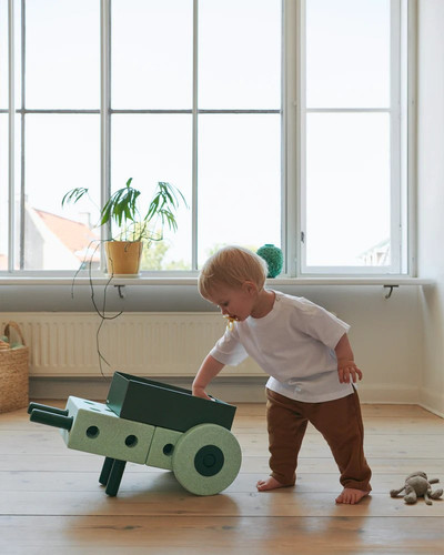 MODU 3-in-1 Baby Walker - Ocean Mint / Forest Green, 6m+