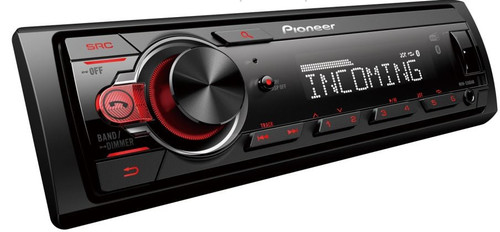 Pioneer Car Radio 1-DIN Receiver with DAB/DAB+, Bluetooth MVH-330DAB