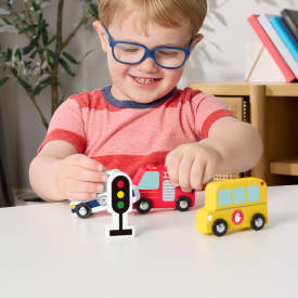 Fisher-Price Wooden Vehicle Pack JCY32 2+