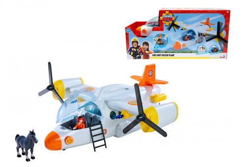 Fireman Sam Fast Rescue Plane 42cm 3+