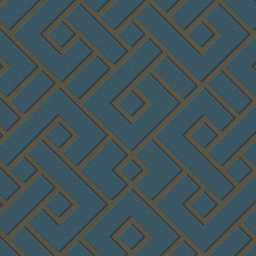 GoodHome Vinyl Wallpaper on Fleece Nimie, green