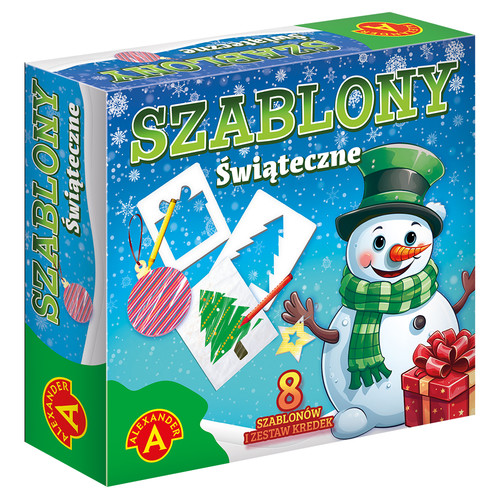 Creative Set: Christmas Snowman Stencils Templates