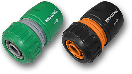 Bradas Hose Connector 1/2" 1pc, assorted colours