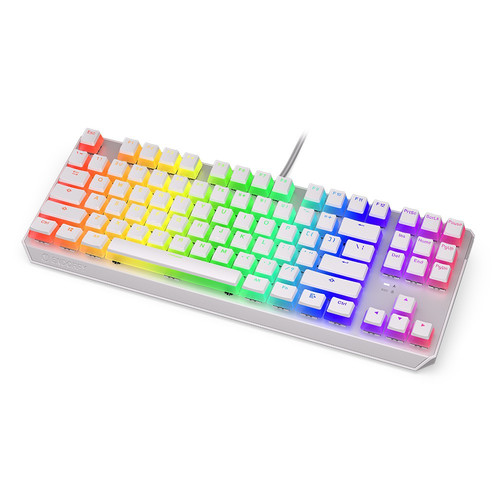 Endorfy Wired Gaming Keyboard Thock TKL Pudding Onyx White Brown