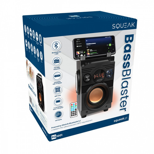 SQUEAK Speaker Bluetooth Bassblaster 5.1 SQ1001