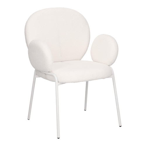 Chair Bianco Arm, white