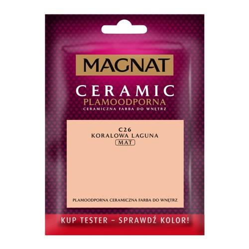 Magnat Ceramic Interior Paint Tester 0.03l, coral lagoon