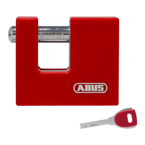 Abus Padlock 80 mm, red