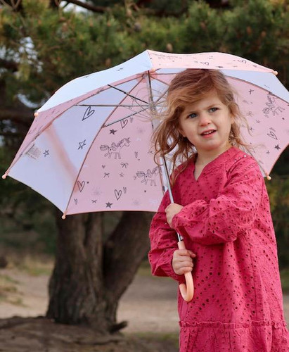 Kidzroom Umbrella Unicorn Hearts