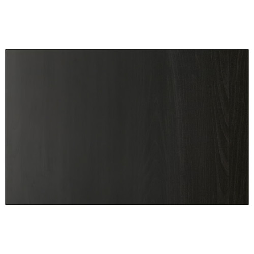 LAPPVIKEN Door/drawer front, black-brown, 60x38 cm