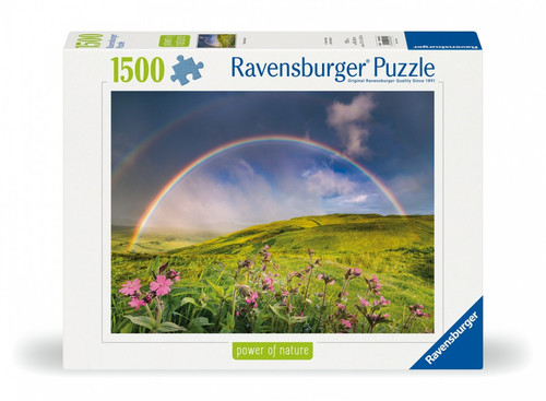 Ravensburger Jigsaw Puzzle 1500pcs Rainbow over the Meadow 14+