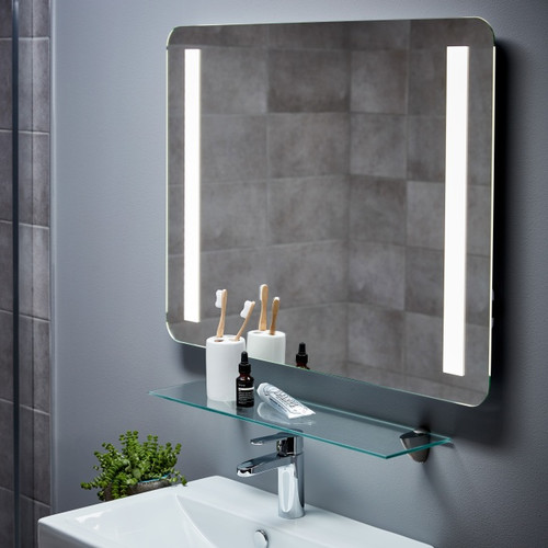 Cooke&Lewis Mirror with LED Lighting Berrow 60 x 80 cm