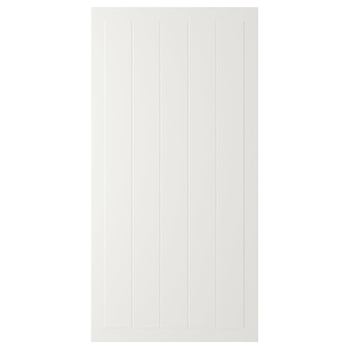 STENSUND Door, white, 60x120 cm