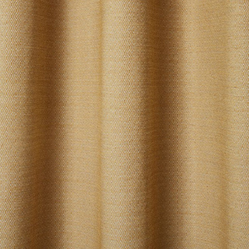 Curtain GoodHome Digga 140x260cm, mustard yellow