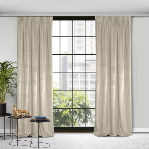 Curtain Rosa 135 x 300 cm, beige