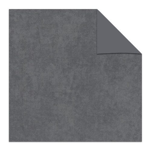 Block-out Roller Blind Velvet 72 x 240 cm, steel grey
