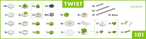Gravitrax Action Set Twist 101pcs 8+