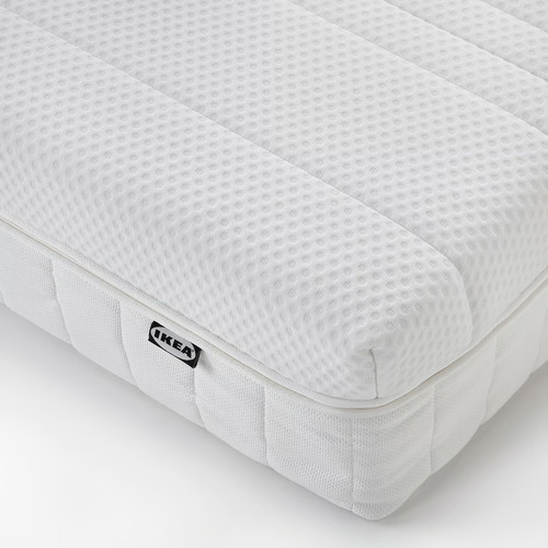 ÅNNELAND Hybrid mattress, medium firm/white, Standard Super King