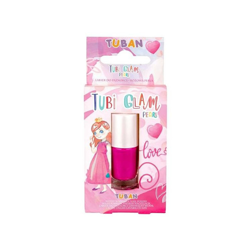 Tuban Tubi Glam Nail Polish, pink, 6+