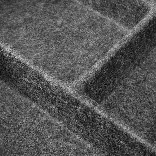 RAGGISAR Tray, dark grey, 20x30 cm
