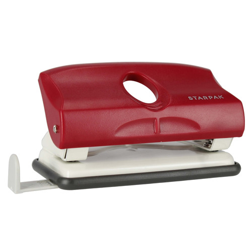 Starpak Office Punch Ready STK-230P, burgundy