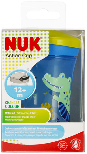 NUK Action Cup 230ml 12m+, green