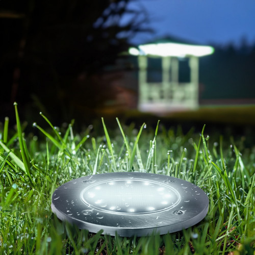 MacLean Solar Pathway Light MCE318 LED IP44 12 SMD 4000K