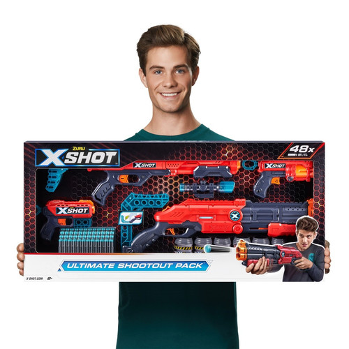 ZURU X-Shot Set Ultimate Shootout Vigilante 8+