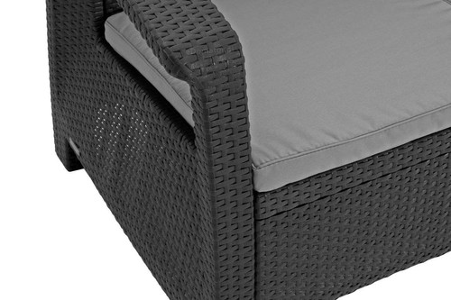 Outdoor Furniture Set CORFU FIESTA II, graphite