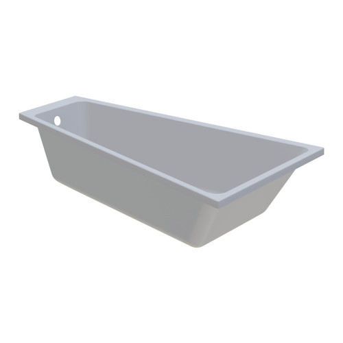 GoodHome Acrylic Bathtub Teesta 160x90 cm, right