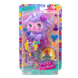 Polly Pocket Sheepy-Unicorn Dreamland Compact JCB15 4+