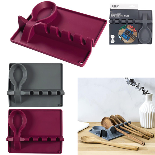 Silicone Utensil Rest